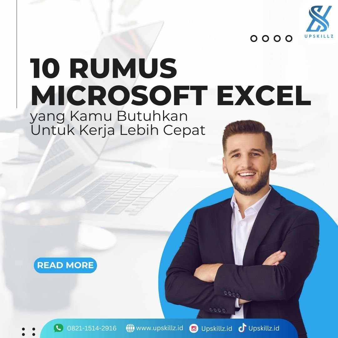 10 Rumus Microsoft Excel yang Kamu Butuhkan Untuk Kerja Lebih Cepat