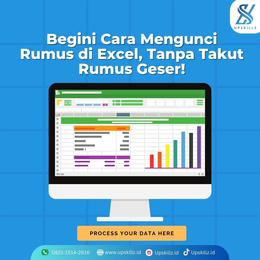 Begini Cara Mengunci Rumus di Excel, Tanpa Takut Rumus Geser!
