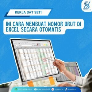Kerja Sat Set! Ini Cara Membuat Nomor Urut di Excel Secara Otomatis