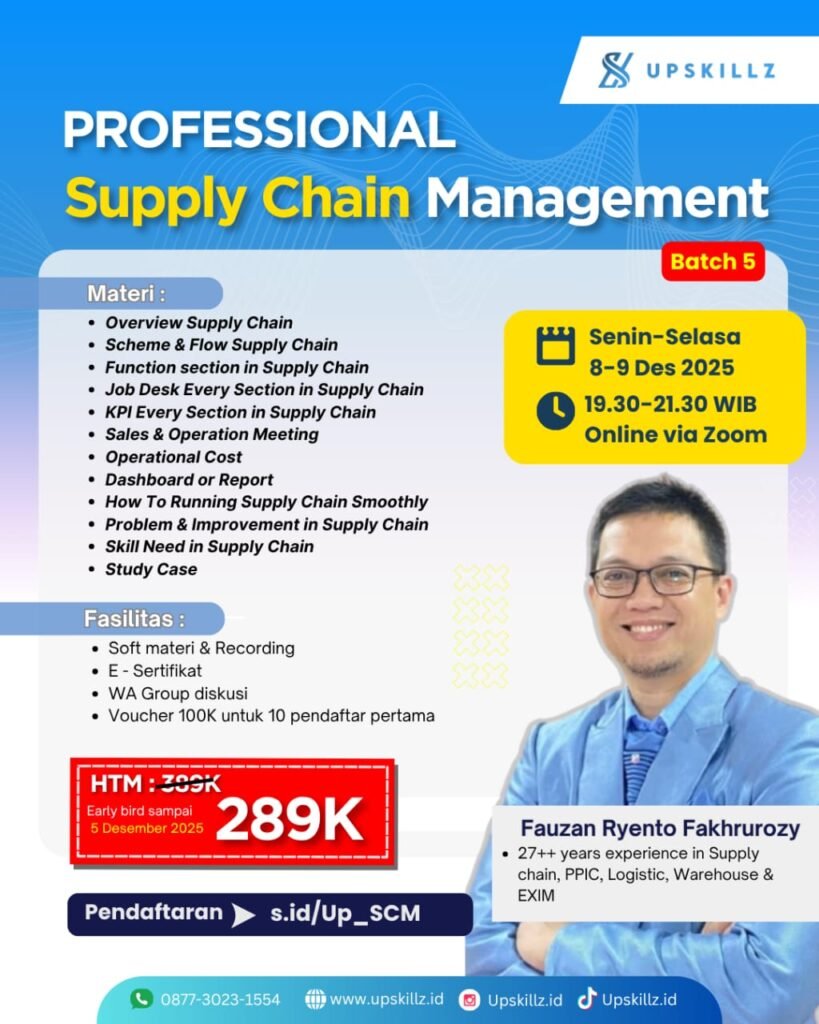 pelatihan supply chain management