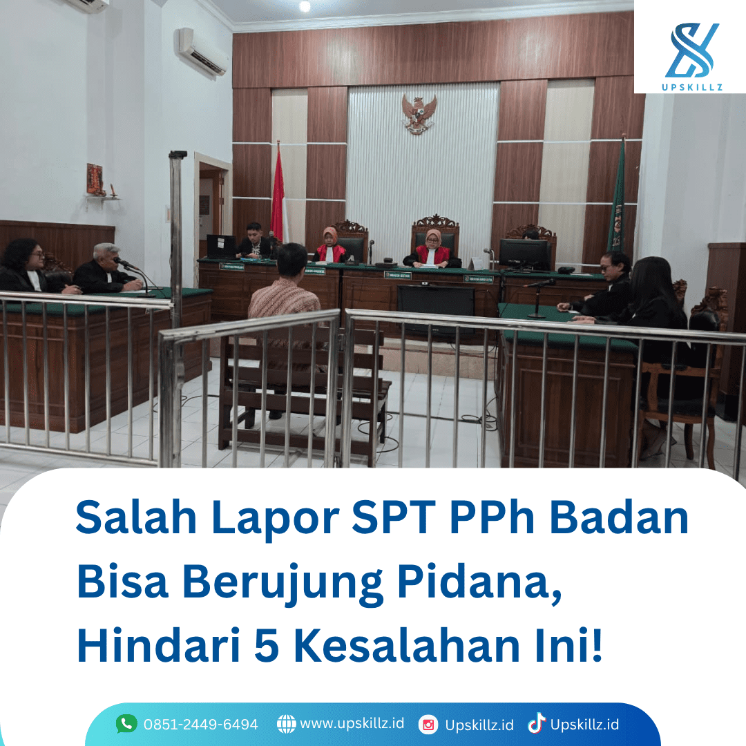 Salah Lapor SPT PPh Badan Bisa Berujung Pidana, Hindari 5 Kesalahan Ini!